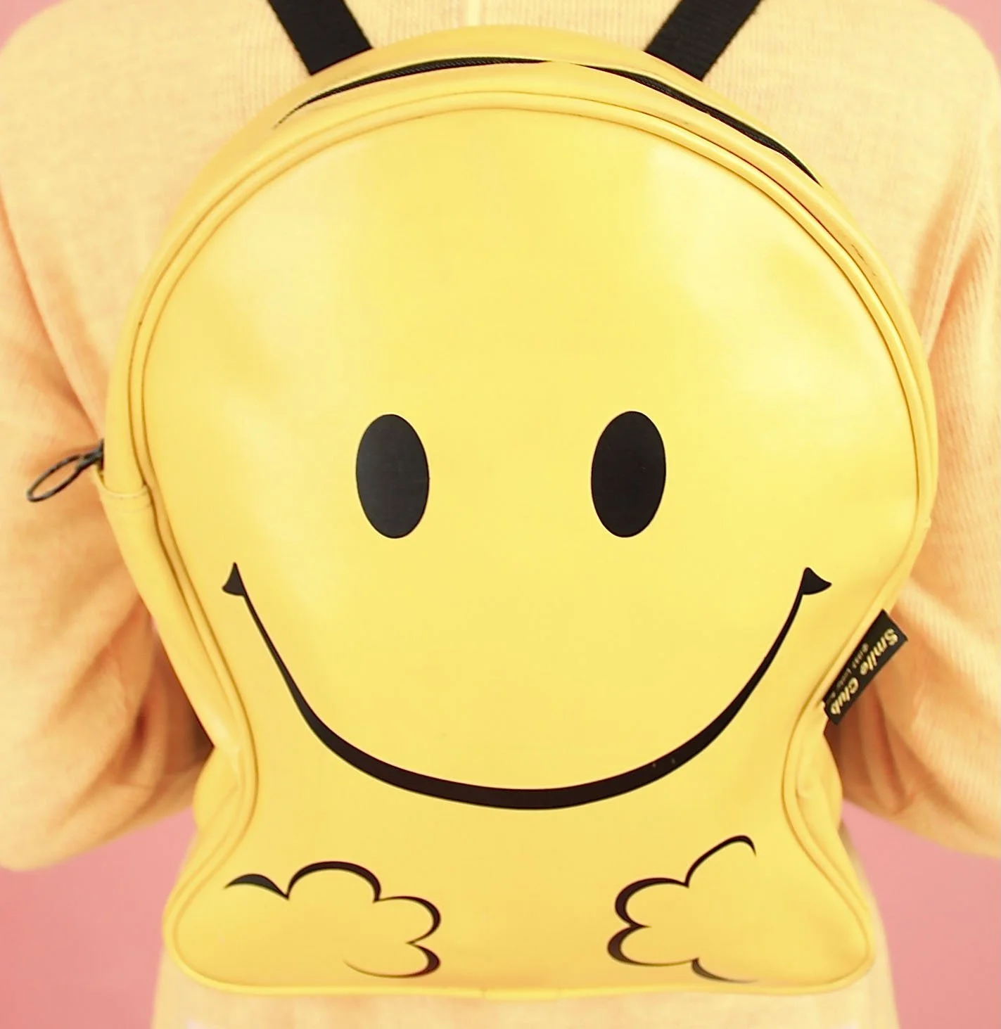 Vintage 90's Smile Club Pop Art Raver Backpack — Hellhound Vintage
